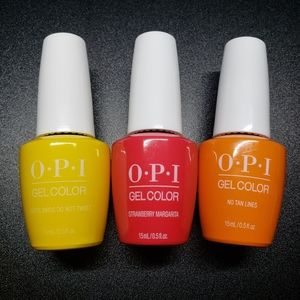 OPI GelColor gel polish lot